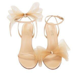 RAYE bubbly heels in nude - Never worn. Size 7 US woman’s